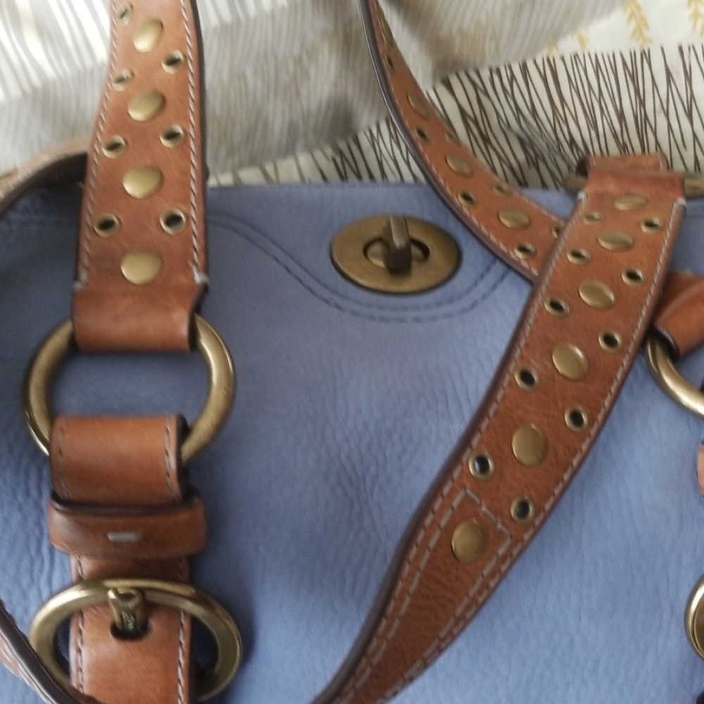 Coach Suede Handbag - Picture 3 of 6